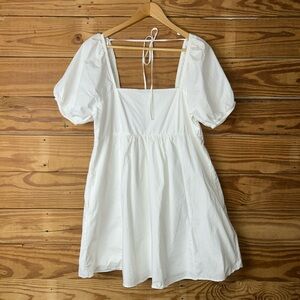 Draper James White Midi Dress